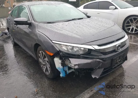 2018 Honda Civic Ex z USA, uszkodzony, nr VIN 2HGFC2F72JH500872